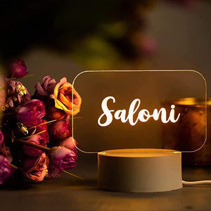 Avighna Personalized Name 3D LED Night Lamp